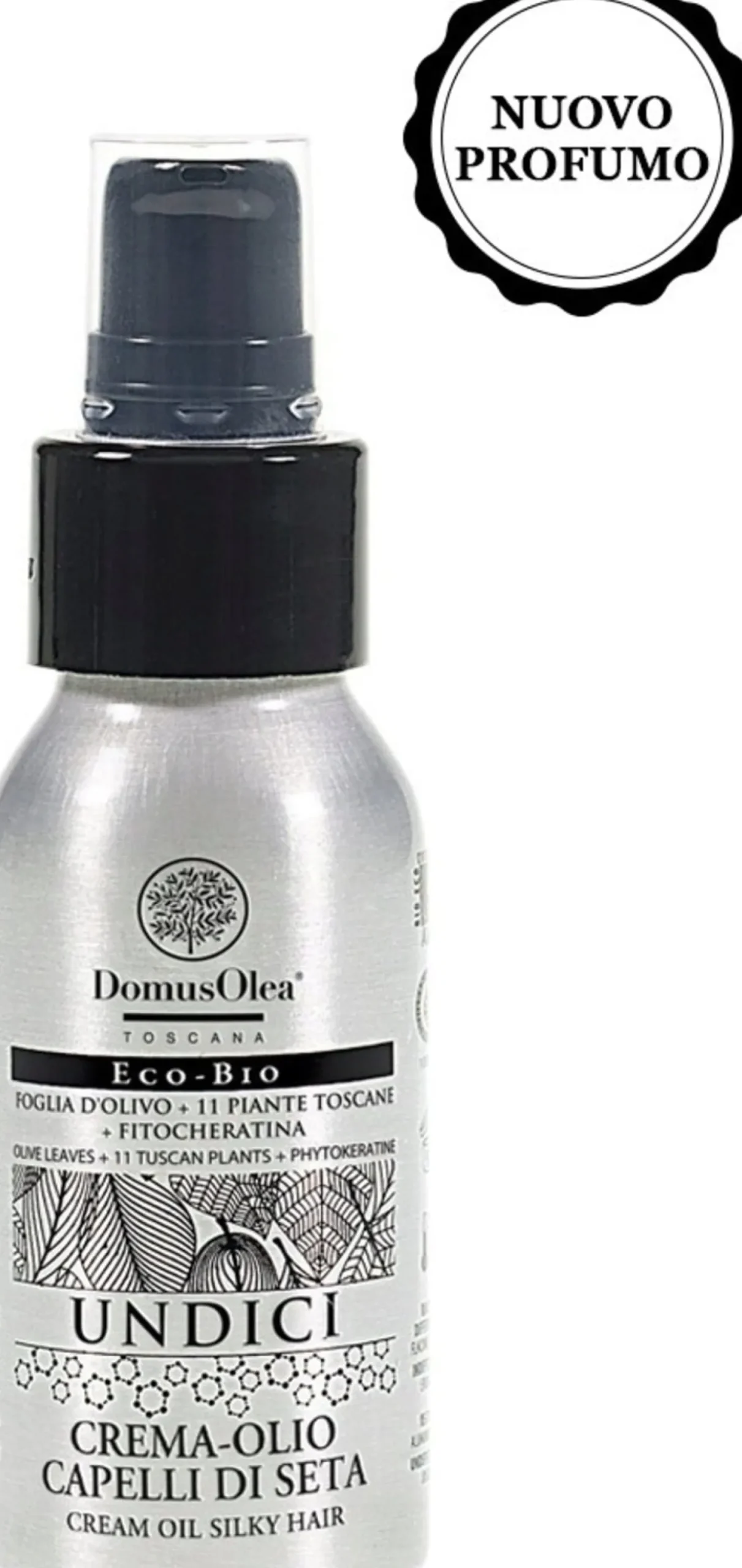 UNDICI - Crema-Olio Capelli di Seta, 50 ml