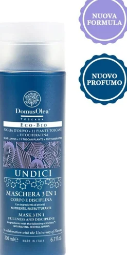 UNDICI - Maschera 3in1, 200 ml