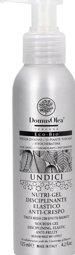 UNDICI - Nutri-Gel Disciplinante Elastico Anti Crespo, 125 ml
