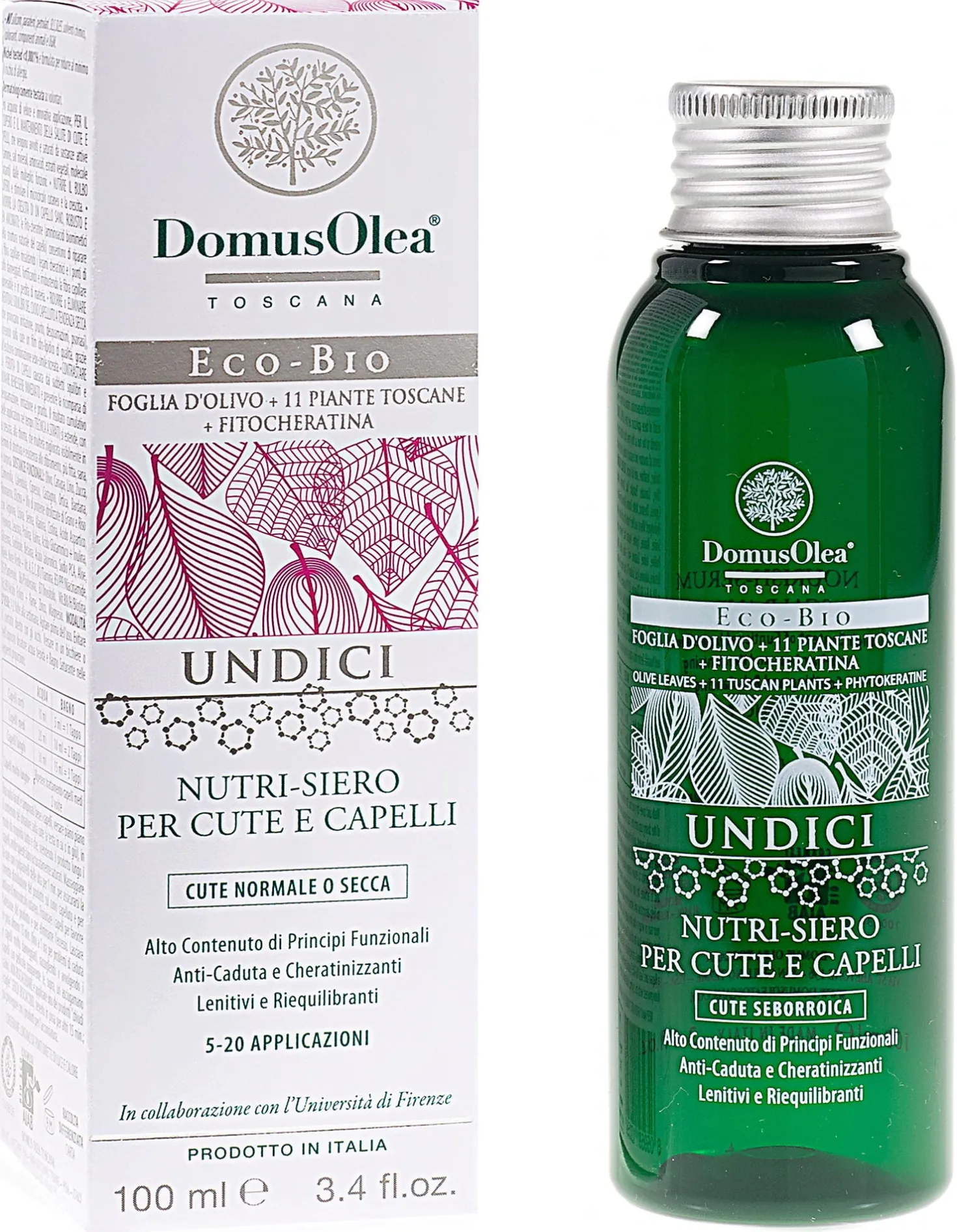 UNDICI - Nutri-Siero Capelli e Cute Normale o Secca, 100 ml