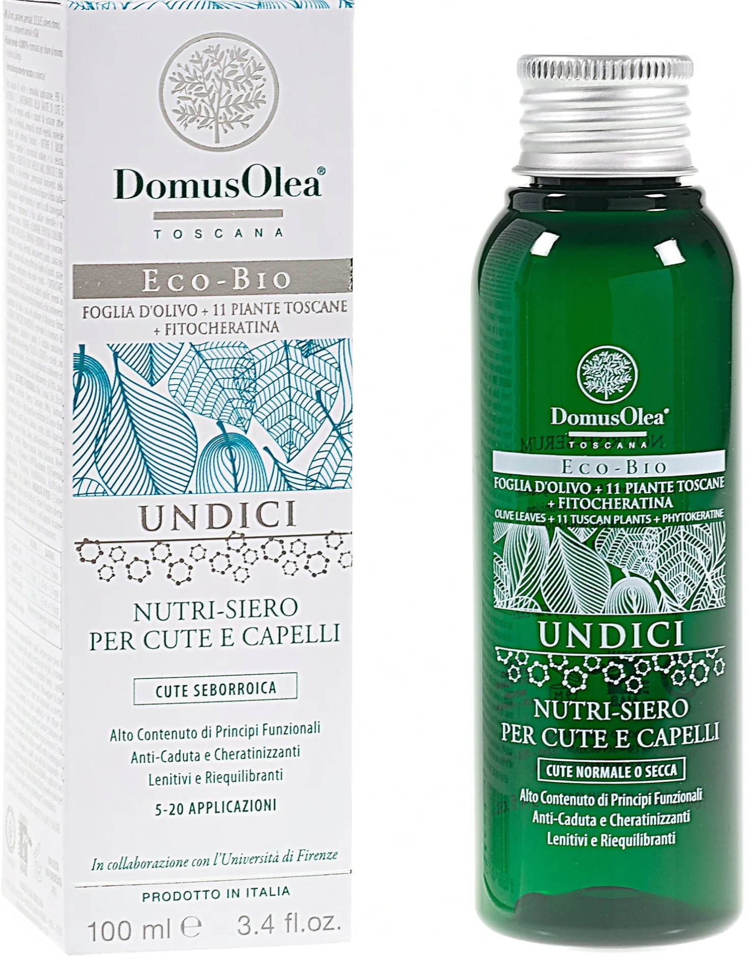 UNDICI - Nutri-Siero Capelli e Cute Seborroica, 100 ml