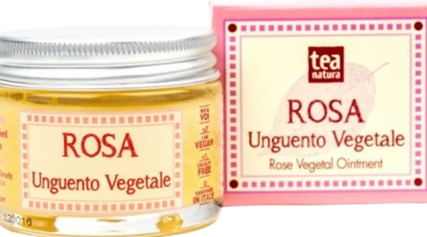Unguento Vegetale alla Rosa, Unguento Vegetale alla Rosa (Corpo - Viso), 50 ml