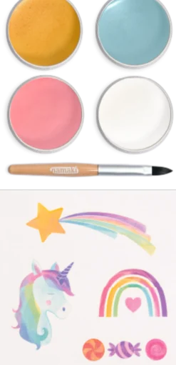 Unicorn Face Painting Kit, 24 g