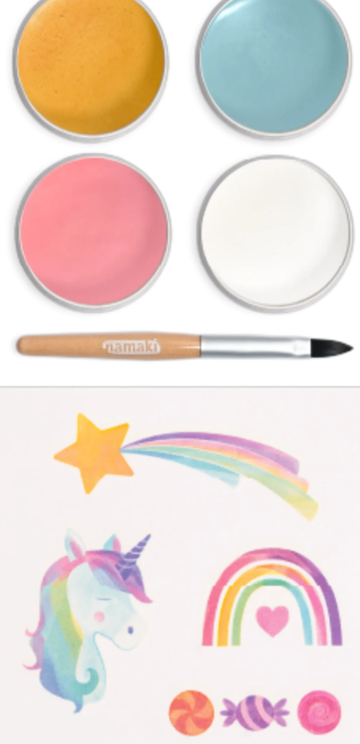 Unicorn Face Painting Kit, 24 g
