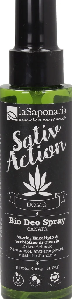 Uomo SativAction Biodeo Spray, 100 ml