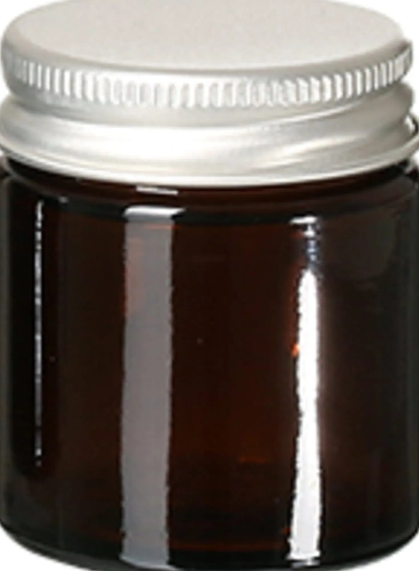 Vasetto in Vetro Marrone, 30 ml