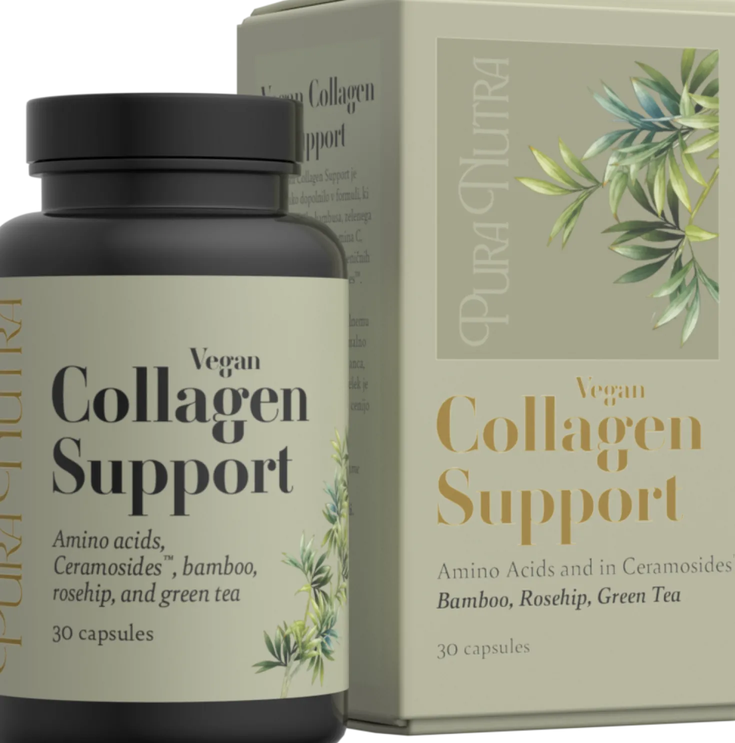 Vegan Collagen Support, 30 capsule