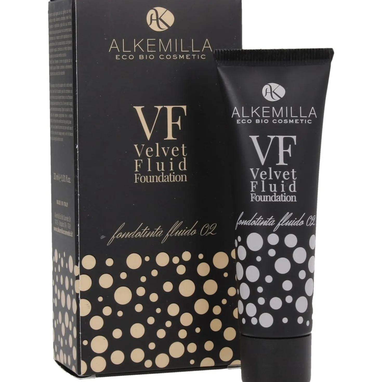 Velvet Fluid Foundation, 02 (30 ml)