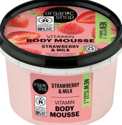 Vitamin Body Mousse Strawberry & Milk, 250 ml