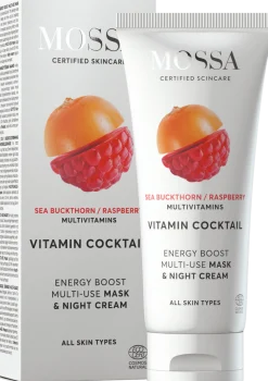 Vitamin Cocktail Energy Boost Multi-Use Mask & Night Cream, 60 ml