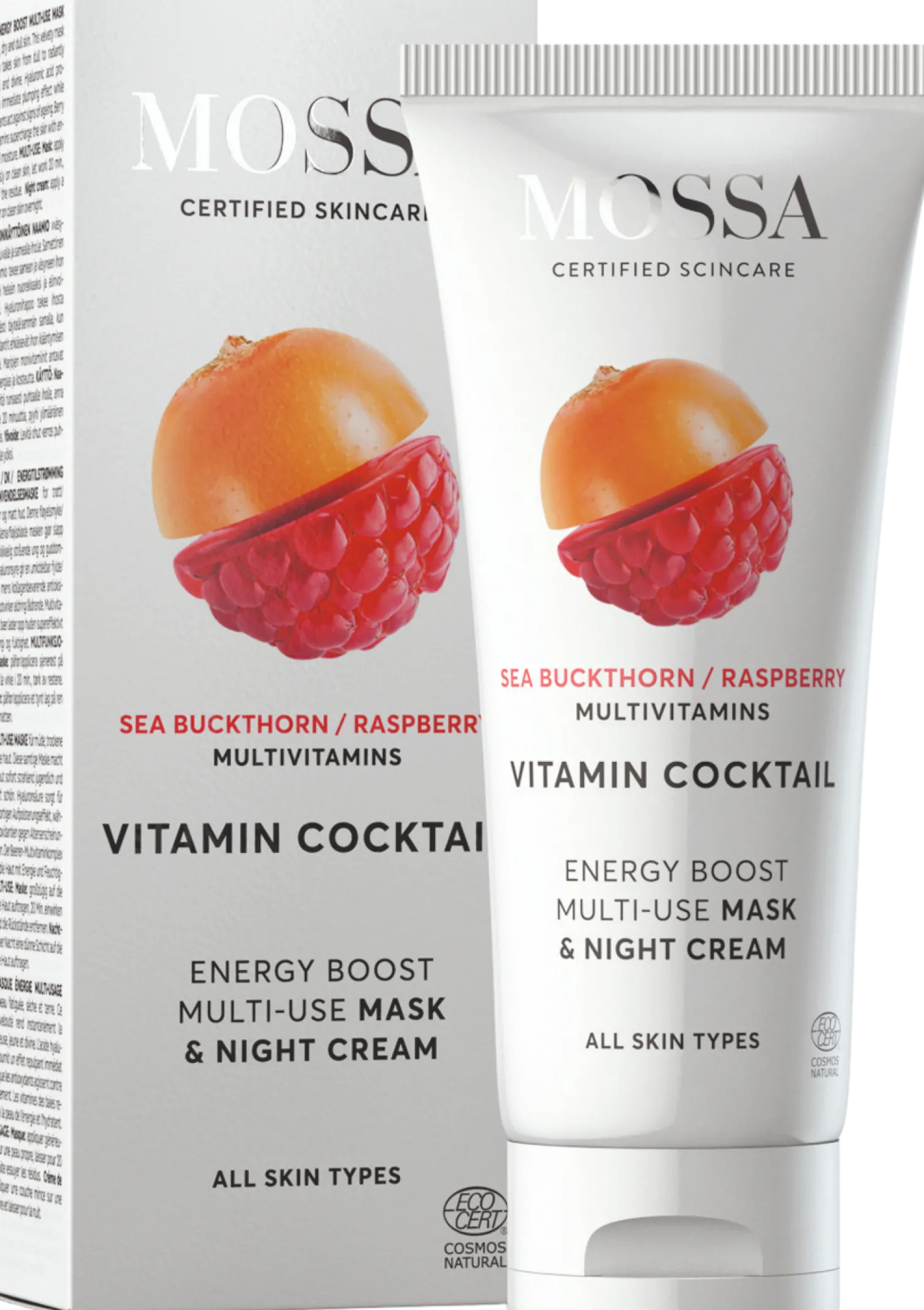 Vitamin Cocktail Energy Boost Multi-Use Mask & Night Cream, 60 ml