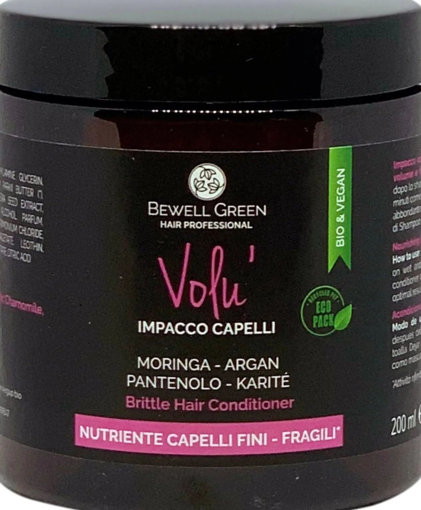 Volu' Impacco Capelli Nutriente, 200 ml