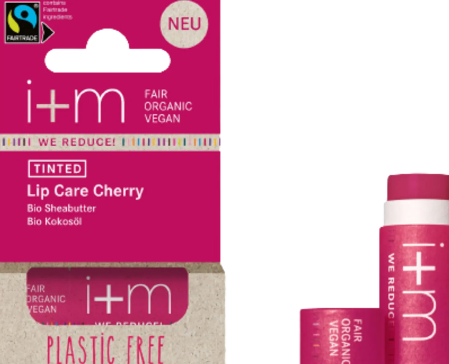 WE REDUCE Tinted Lip Care Cherry, 5 g