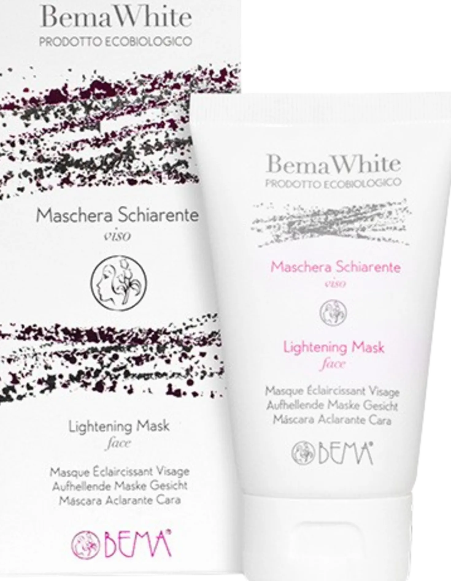 White Maschera Schiarente Viso, 50 ml