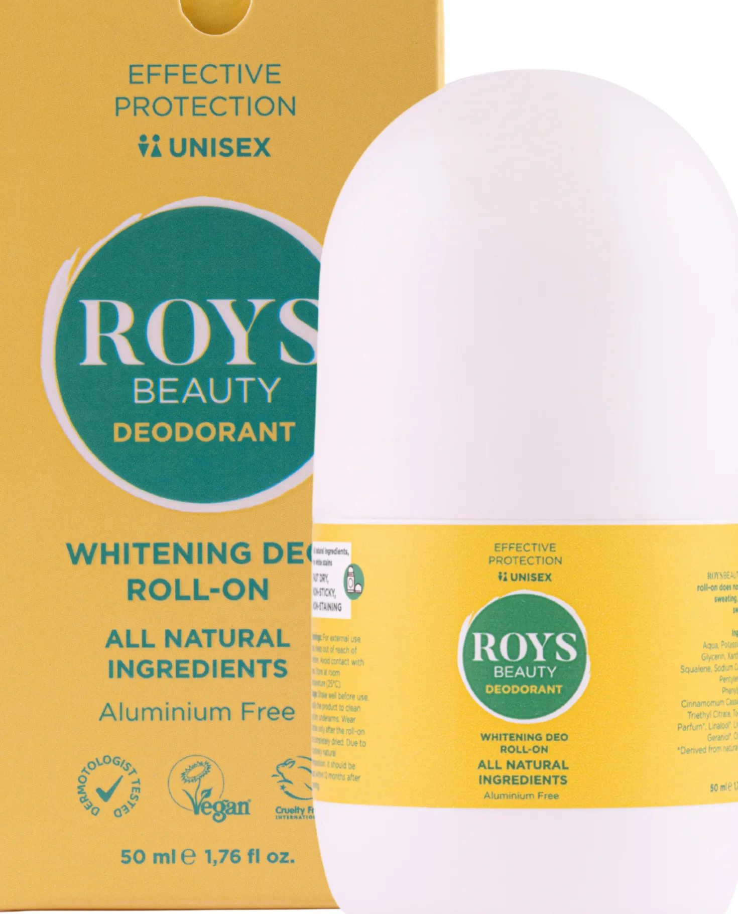 Whitening Deo Roll-On, 50 ml