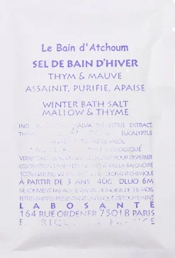 Winter Bath Salt Mallow & Thyme, 40 g