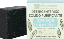 WONDER POP Detergente Viso Solido Purificante Bye Bye Impurità, 70 g