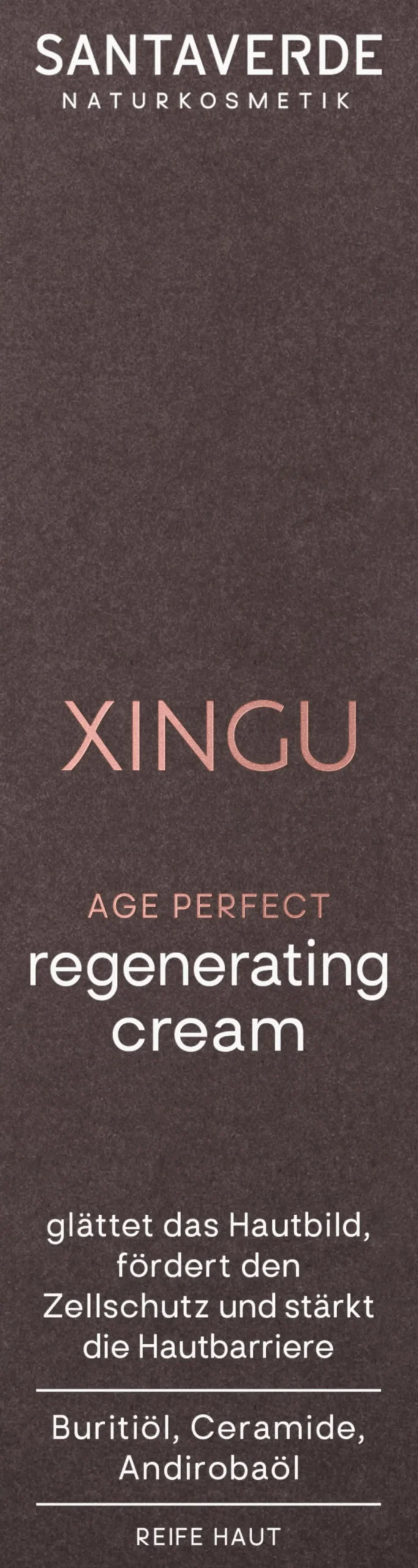 XINGU AGE PERFECT regenerating cream, 30 ml