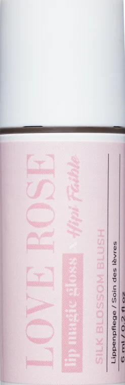 x Love Rose Lip Magic Gloss, Silk Blossom Blush (6 ml)