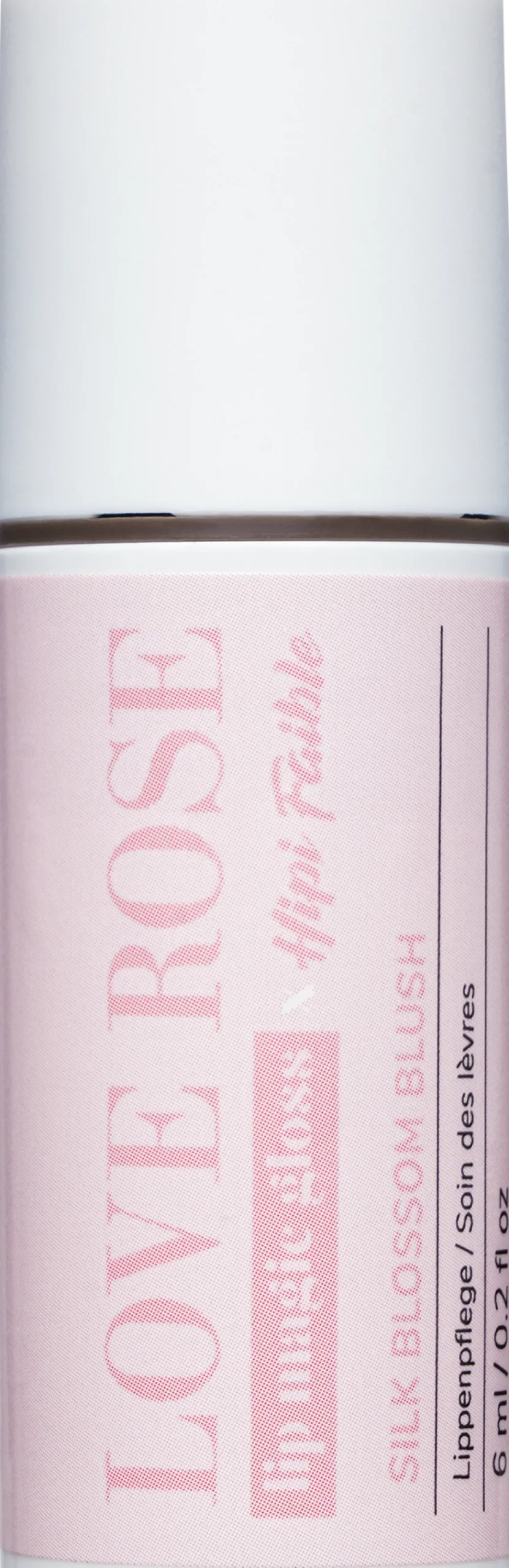 x Love Rose Lip Magic Gloss, Silk Blossom Blush (6 ml)