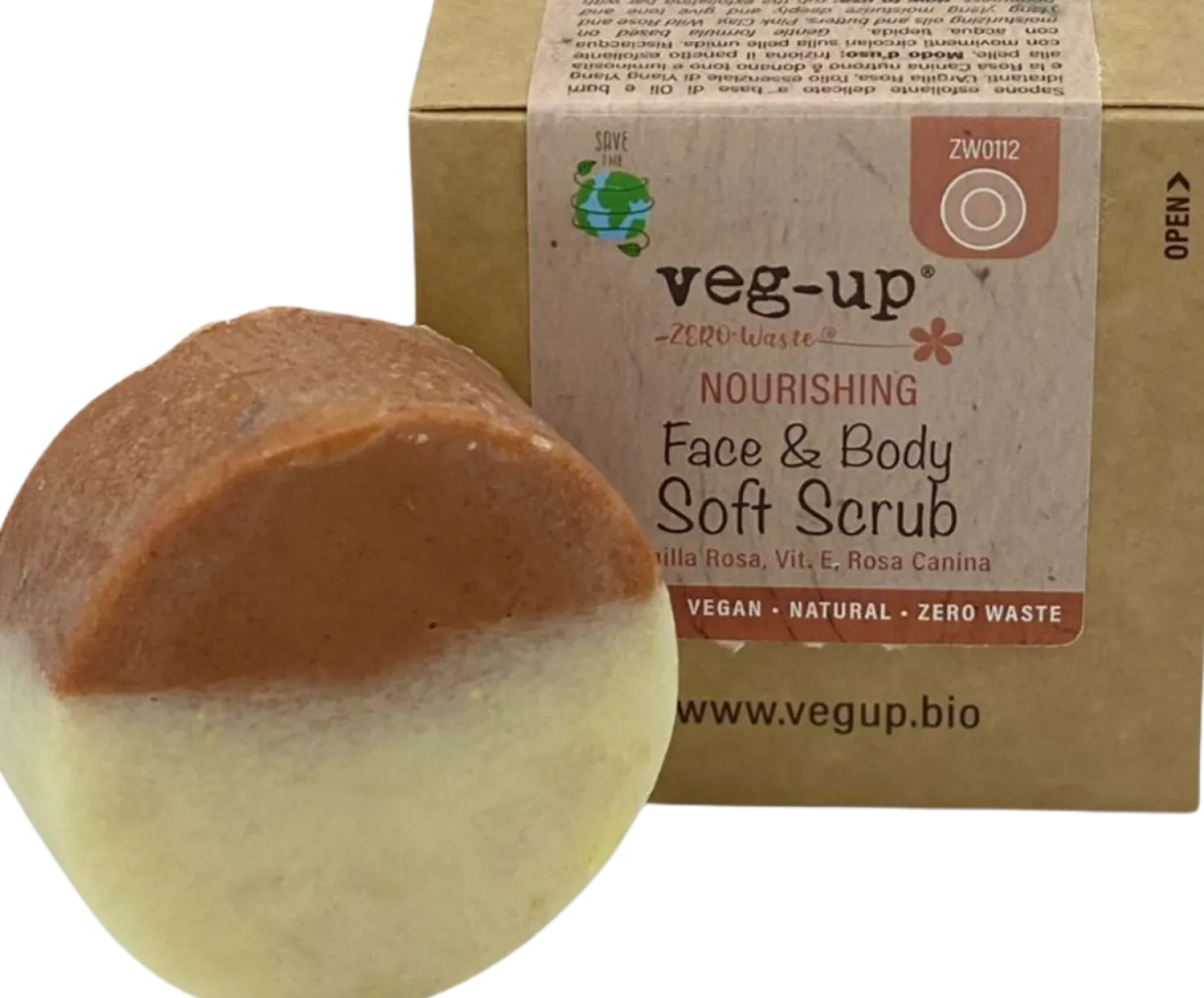 ZERO-Waste Face & Body Scrub Nourishing, 65 g