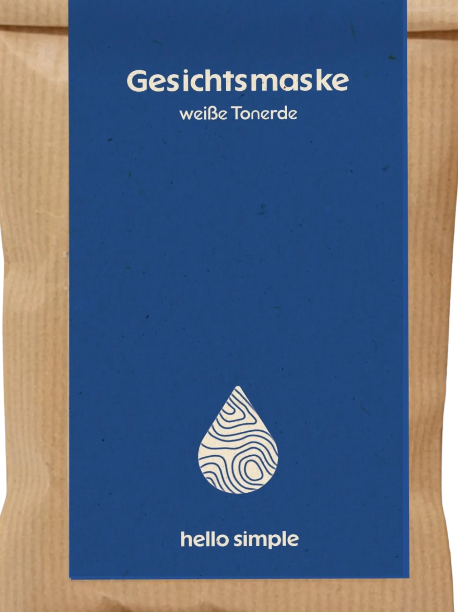 Zero Waste White Clay Face Mask, 100 g